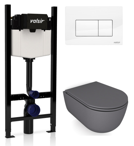 Комплект унитаза с инсталляцией VALSIR KIT VSWG 7334GM Std